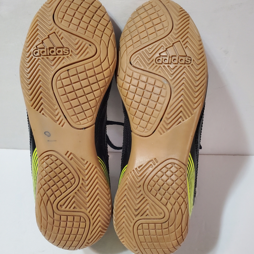 Adidas Copa Kids Boys Black & Solar Yellow Indoor Soccer Shoes Size 4 FX1973 - Picture 12 of 14